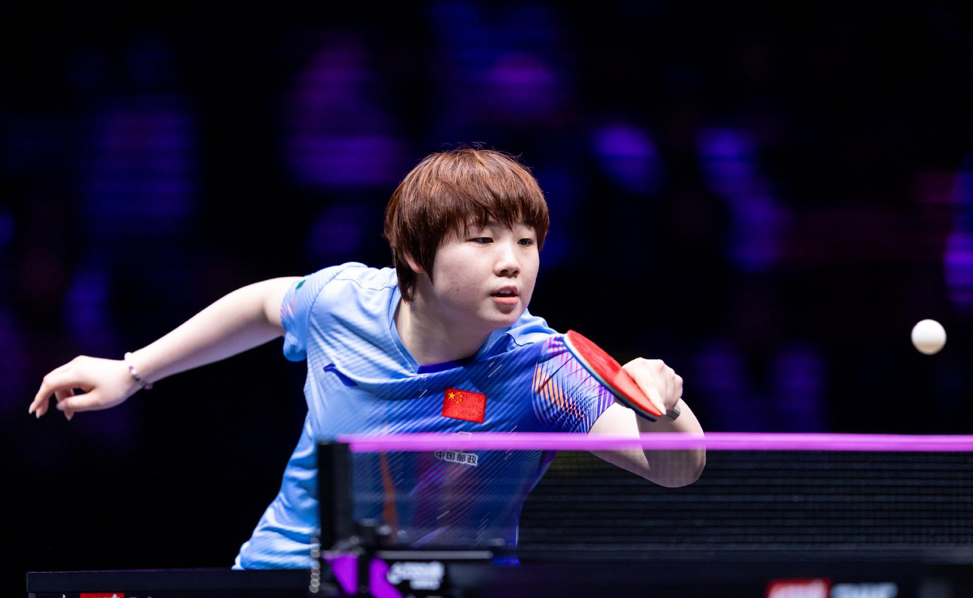 中国女乒无缘三连冠！蒯曼3-4不敌张本美和：马琳一脸严肃